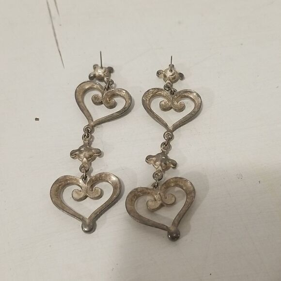 Vintage super retro antique Earrings 2 sets - Picture 7 of 16